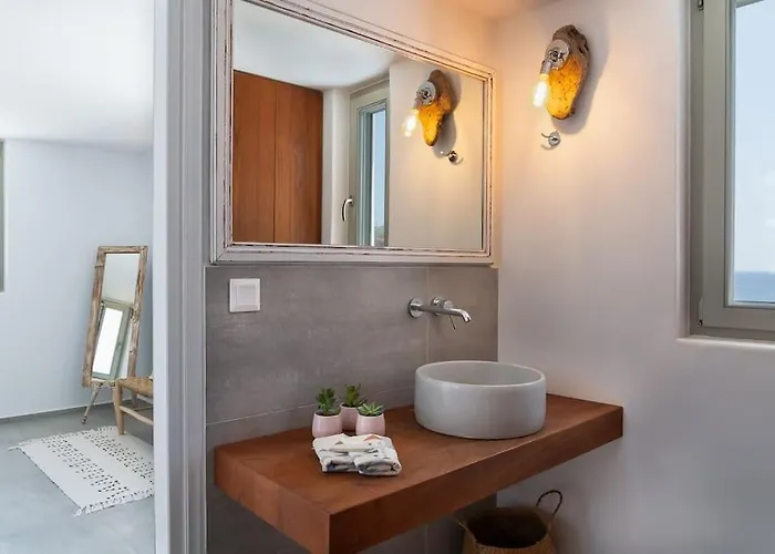 House Of Harmony - Beachfront Semesterbostad Antiparos